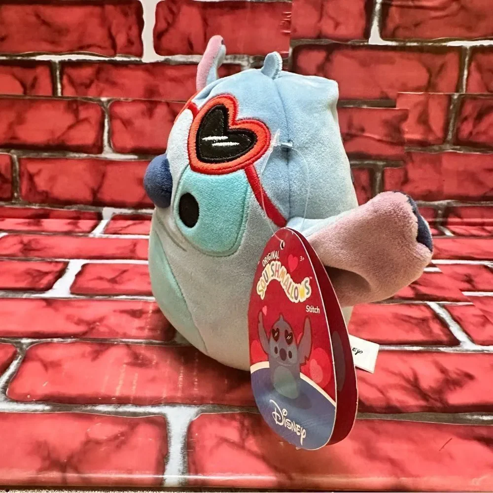 Squishmallows Disney valentine stitch plush toy